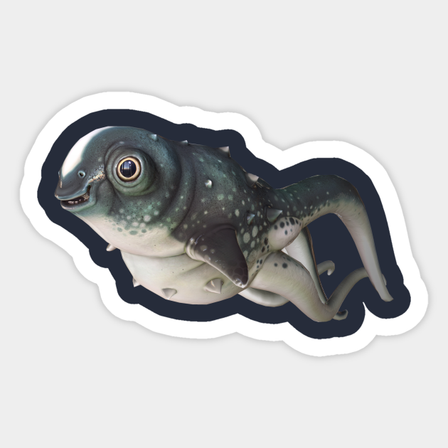 Cutefish Subnautica Sticker Teepublic